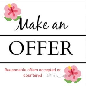 Reasonables Offers Welcomed